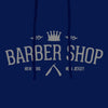 Related product : Barber Shop ':' Crown Sign Hoodie