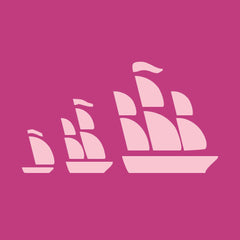 Armada Pirata 'w' Boat T-Shirt