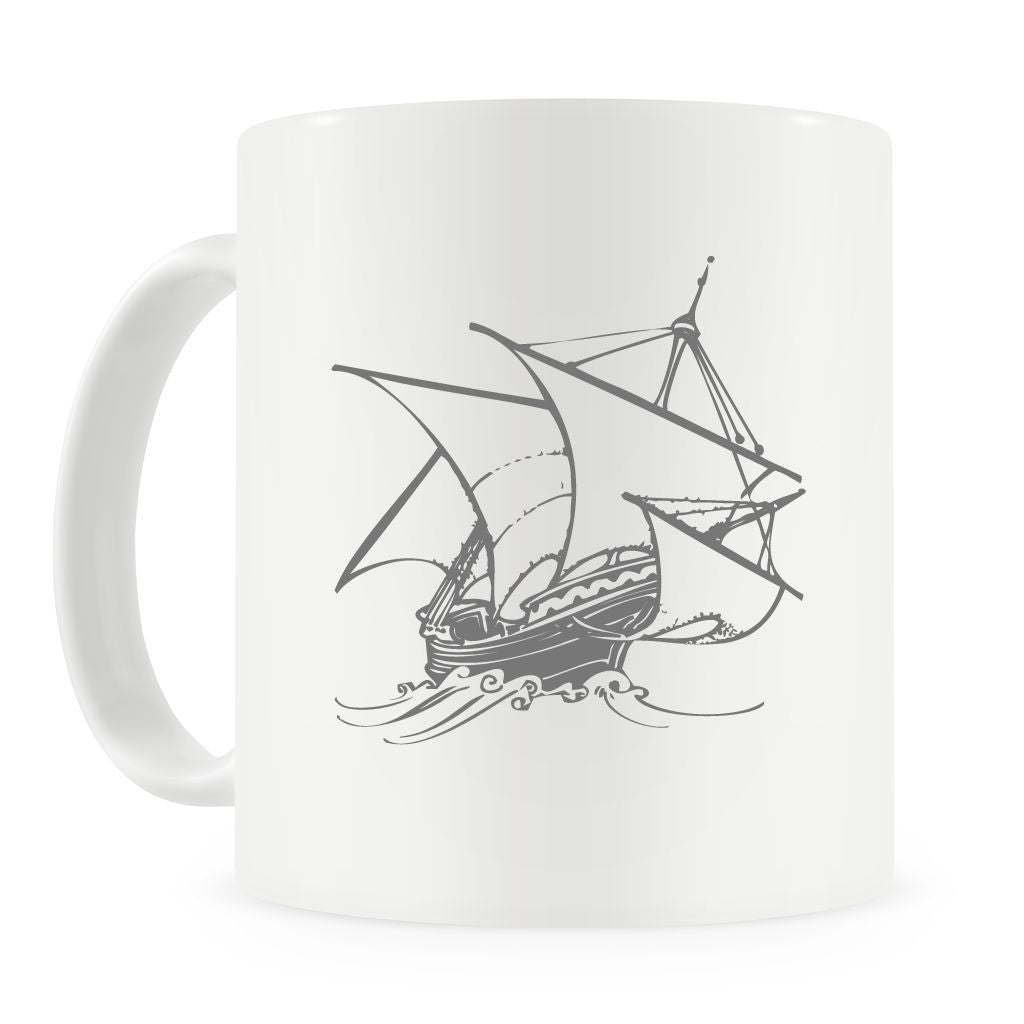 Armada Pirata 'A' Pirate Boat Mug