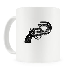 Veneer Extras 'D' Handgun Mug