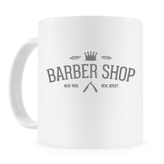 Barber Shop ':' Crown Sign Mug