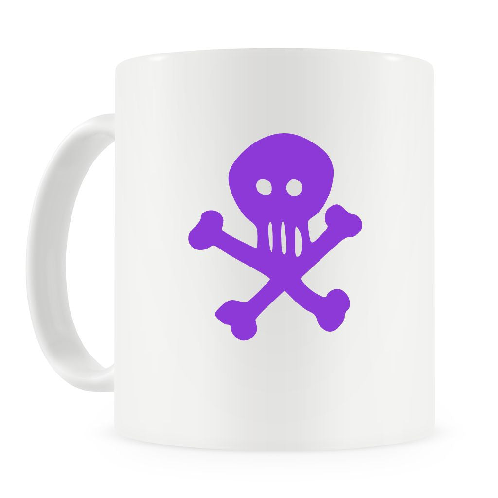 MeganBats 'z' Skull & Crossbones Mug