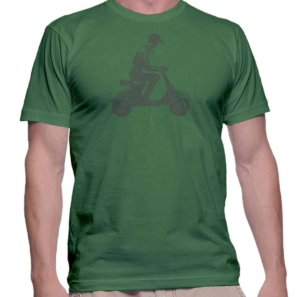 Vintage Motorcycle Club 'B' Howdy Scooter T-Shirt