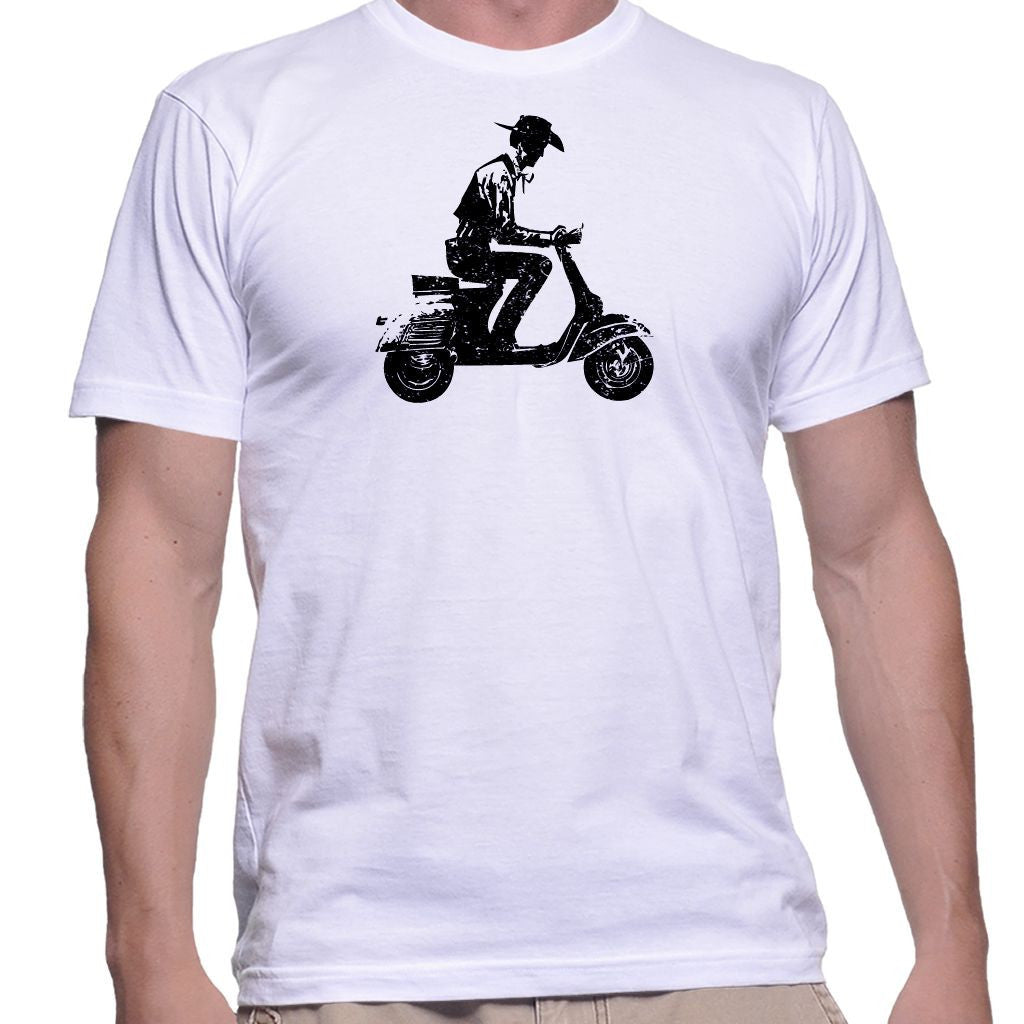 Vintage Motorcycle Club 'B' Howdy Scooter T-Shirt