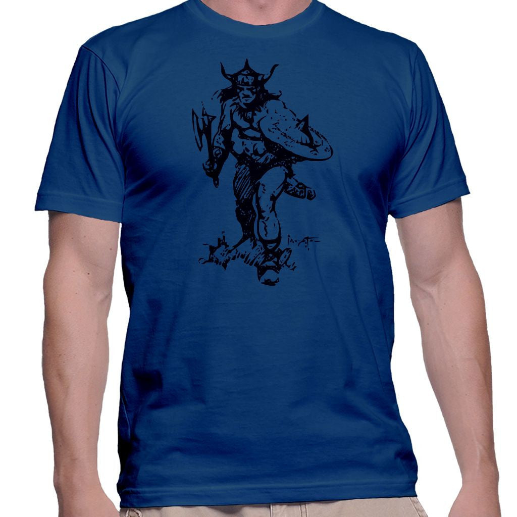 Frazetta Bats 'W' Barbarian T-Shirt
