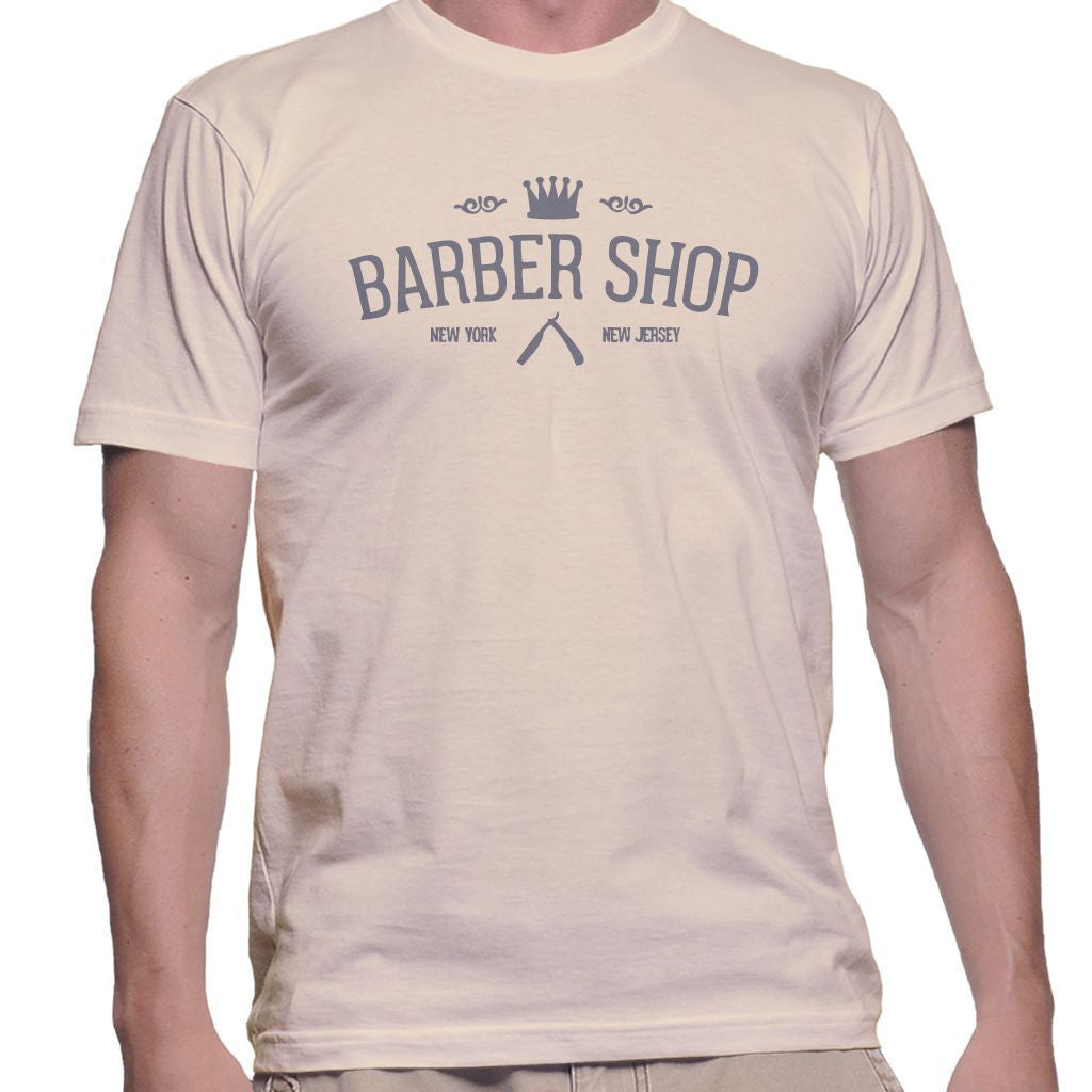 Barber Shop ':' Crown Sign T-Shirt