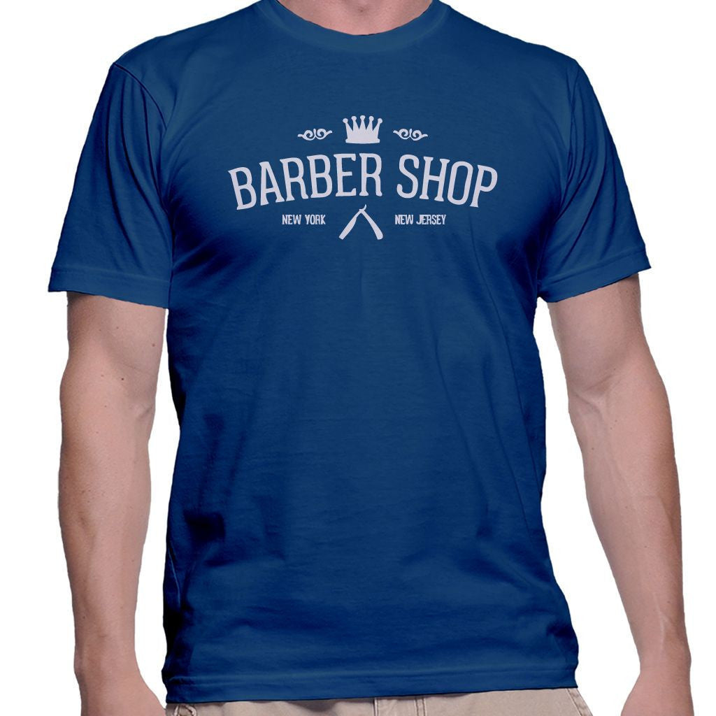 Barber Shop ':' Crown Sign T-Shirt