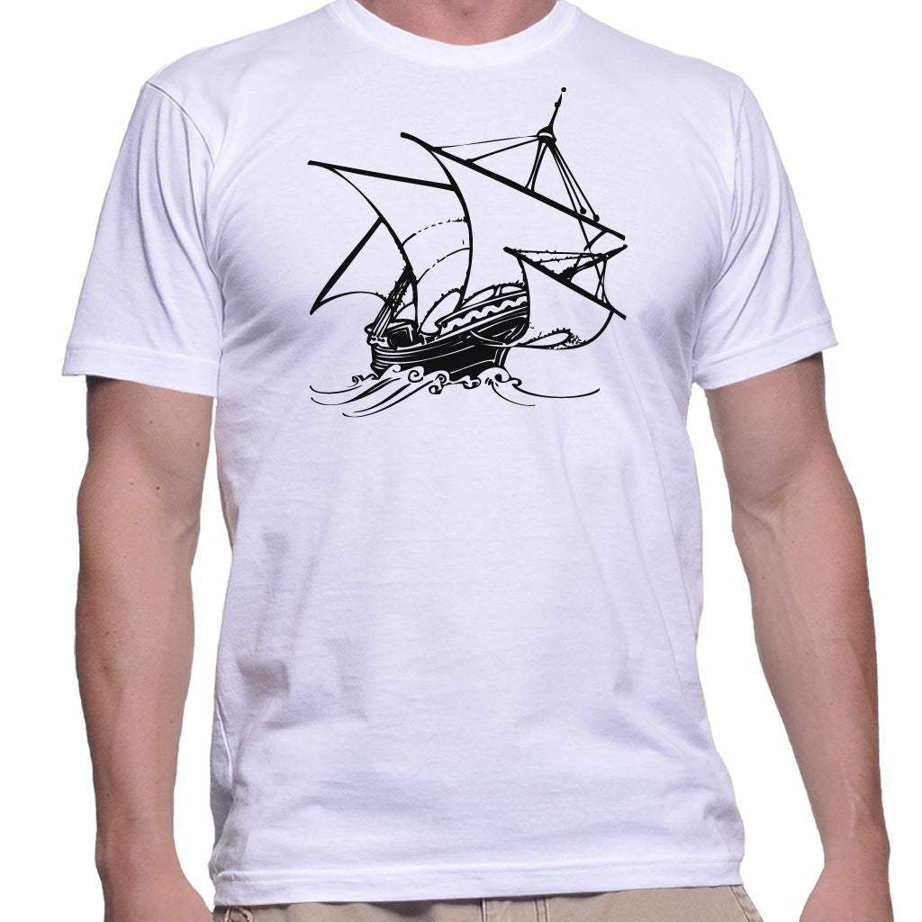 Armada Pirata 'A' Pirate Boat T-Shirt
